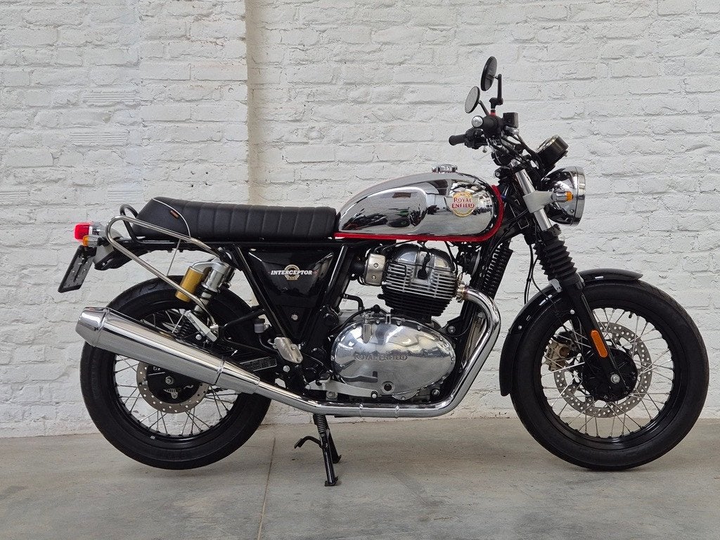 ROYAL ENFIELD INTERCEPTOR 650 édition chromée @motomobilia, Entreprise, Plus de 35 kW, 2 cylindres, Permis Moto A2 minimum