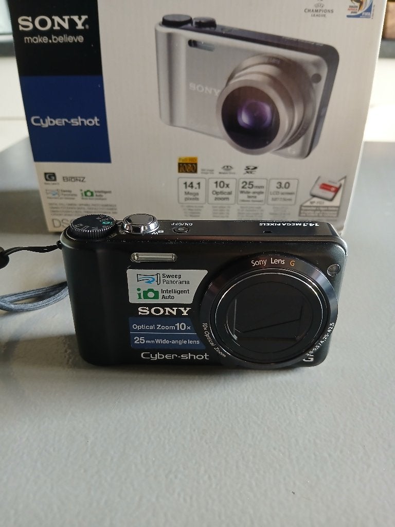 Sony Cyber-shoot, Audio, Tv en Foto, Fotocamera's Digitaal, 14 megapixels, Beeldstabilisatie, Ophalen of Verzenden, Zo goed als nieuw