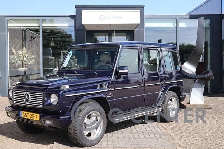 Mercedes-Benz G 55 AMG K. St.Wagon, Automaat, Verwarmde buitenspiegels, G-Klasse, Blauw