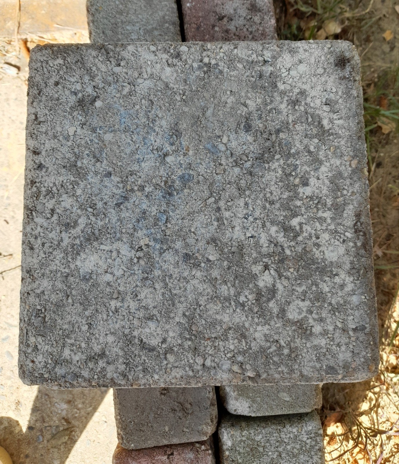 Betonklinkers, Ophalen