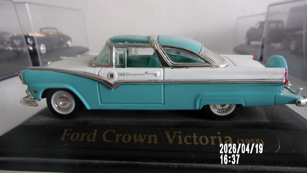 FORD CROWN VICTORIA 1955.ROAD SIGN.1/43 EXC.ETAT, Hobby en Vrije tijd, Ophalen of Verzenden, Gebruikt, Auto, Overige merken