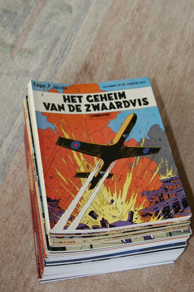 30 Strips Blake en Mortimer, Ophalen, Zo goed als nieuw, Edgar P. Jacobs