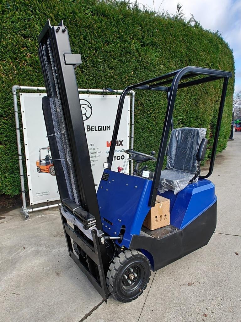 Nieuwe heftruck elektrisch, Enlèvement
