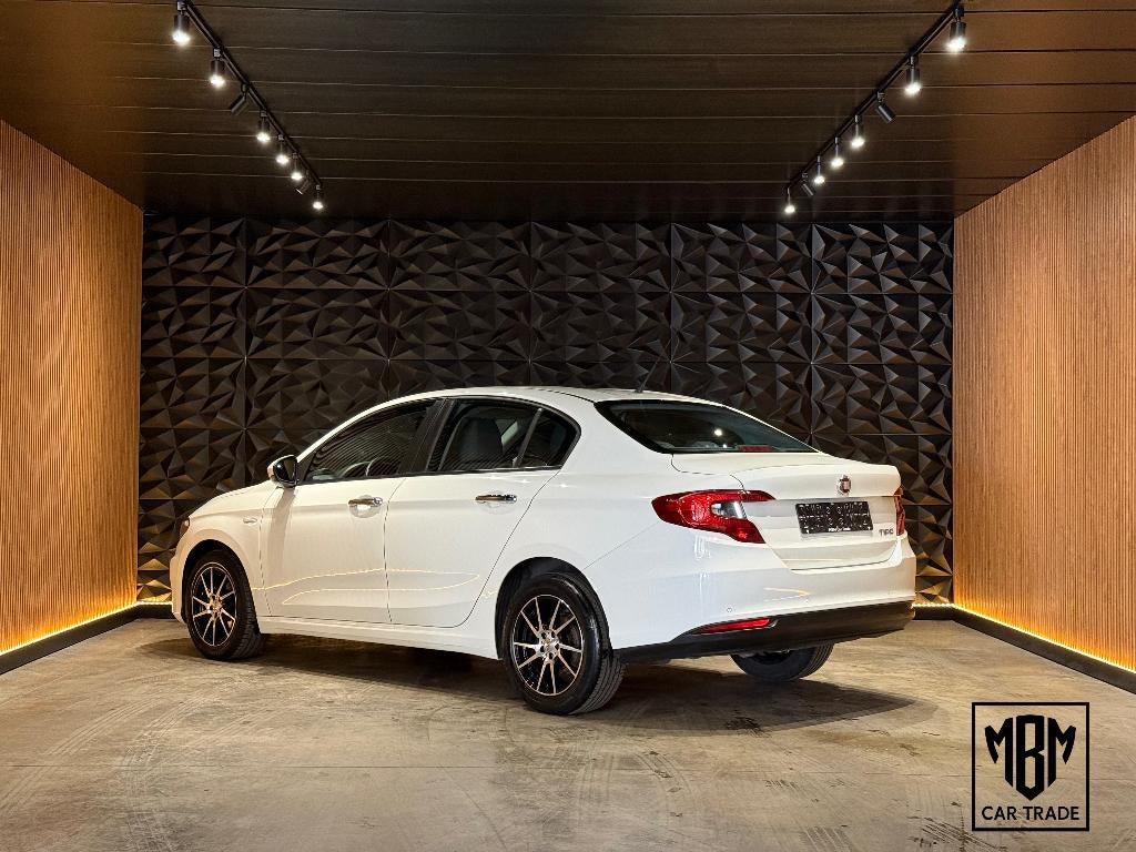 ✅ Fiat Tipo 1.4i GARANTIE Airco CruiseC Bluetooth Parksensor, Voorwielaandrijving, 4 deurs, Stof, Wit