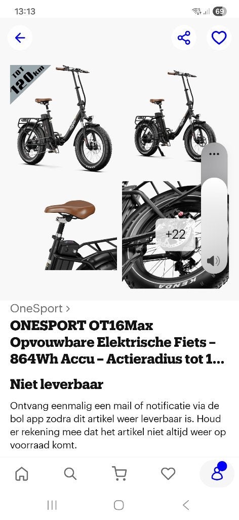 Fatbike, Enlèvement, Neuf, 50 km par batterie ou plus, Autres marques