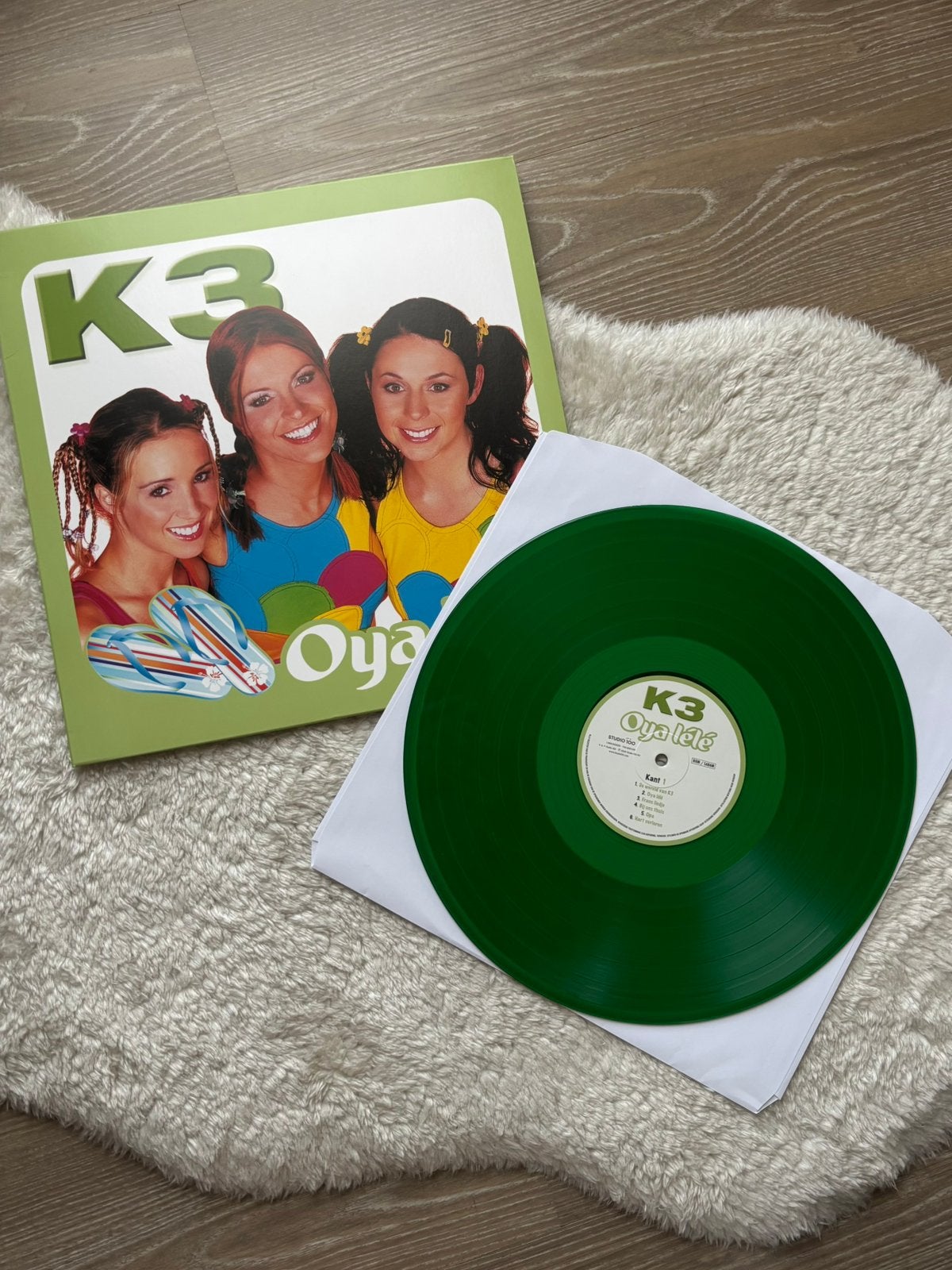 K3 Oya Lélé vinyl, Enlèvement, Utilisé, Pop