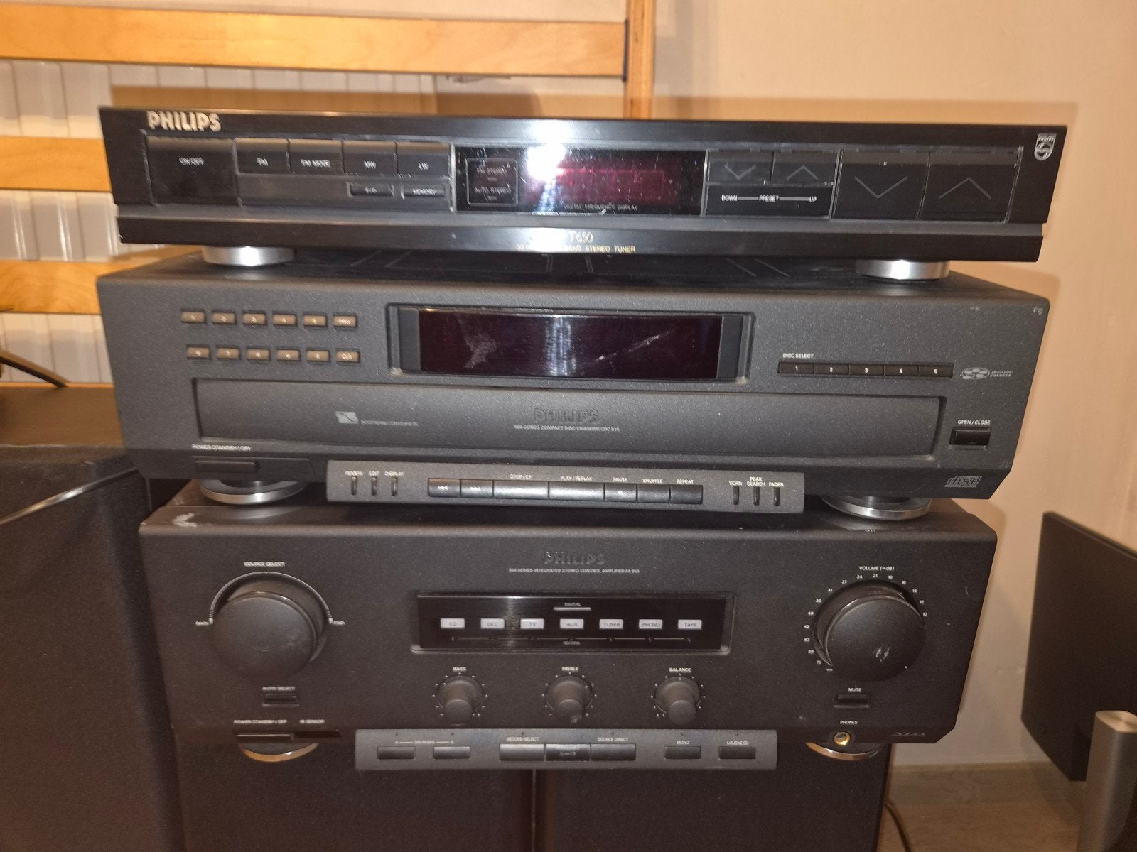 chaîne HiFi PHILIPS, Enlèvement, Lecteur CD, Philips