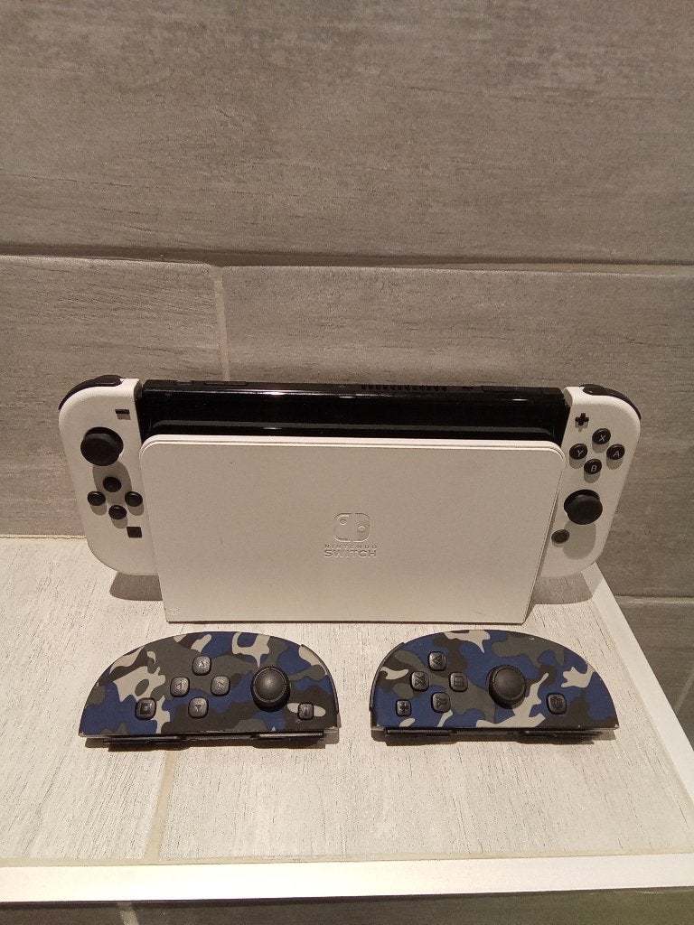 Nintendo switch oled + game + accessoires MOOIE KANS, Games en Spelcomputers, Ophalen, Gebruikt, Switch OLED, Met games