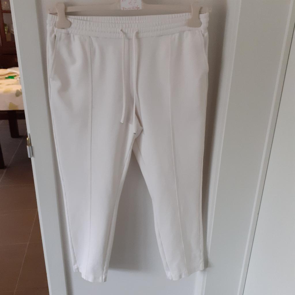 TOMMIY HILFIGER Witte broek Maat: 42 Prijs: € 10, Tommy hilfiger, Wit, Ophalen of Verzenden, Zo goed als nieuw