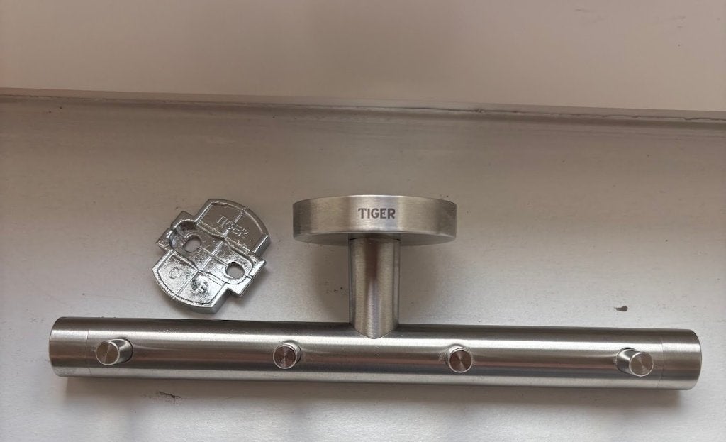 kapstok Tiger badkamer, Zo goed als nieuw, Minder dan 100 cm, Metaal, Ophalen