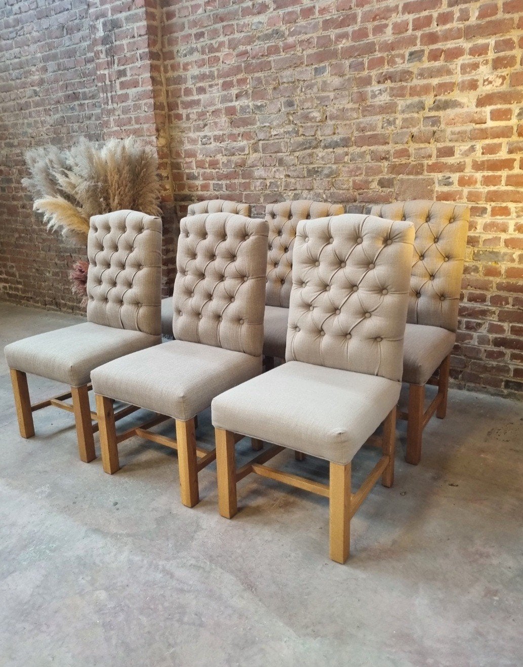 6 chaises de salle à manger country LIVRAISON GRATUITE, Enlèvement ou Envoi, Autres couleurs, Comme neuf, Landelijk