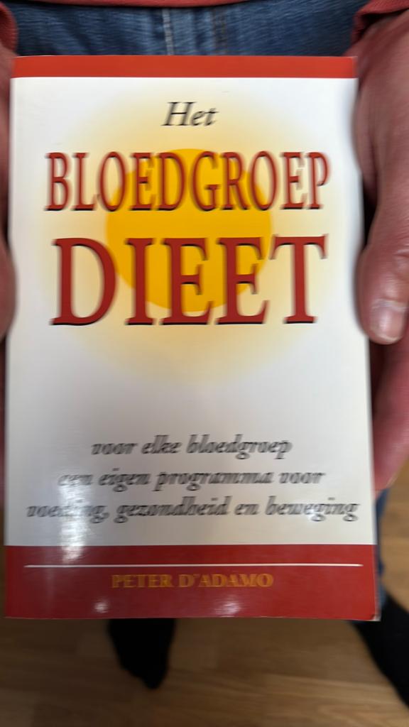 Peter D'Adamo - Het bloedgroepdieet, Boeken, Ophalen, Peter D'Adamo