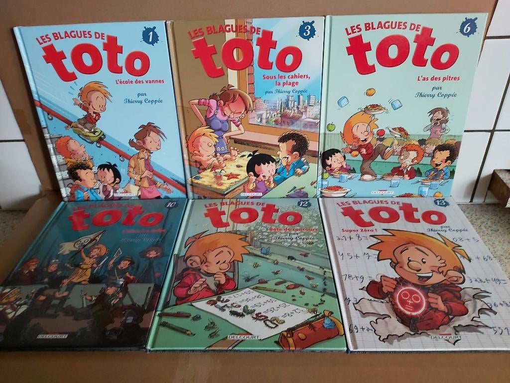 TOTO N1-3-6-10-12-13-15-16 +3 BESTOF, Livres, BD, Enlèvement ou Envoi, Une BD, Comme neuf, Divers auteurs