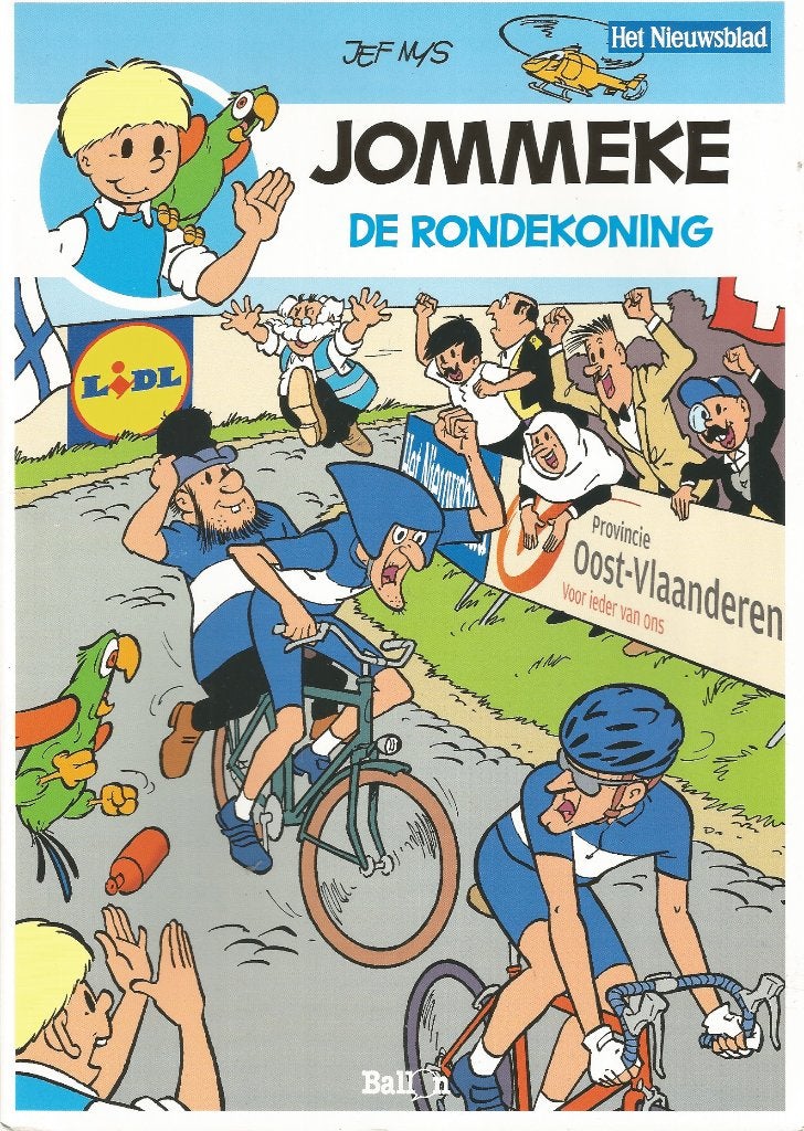 Stripalbum Jommeke: De Rondekoning, Boeken, Eén stripboek, Ophalen of Verzenden, Zo goed als nieuw, Jef Nys.