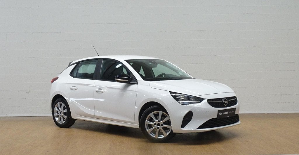 Opel Corsa 1.2 55kW S/S Edition, Auto's, 118 g/km, Stof, Zwart, 1055 kg