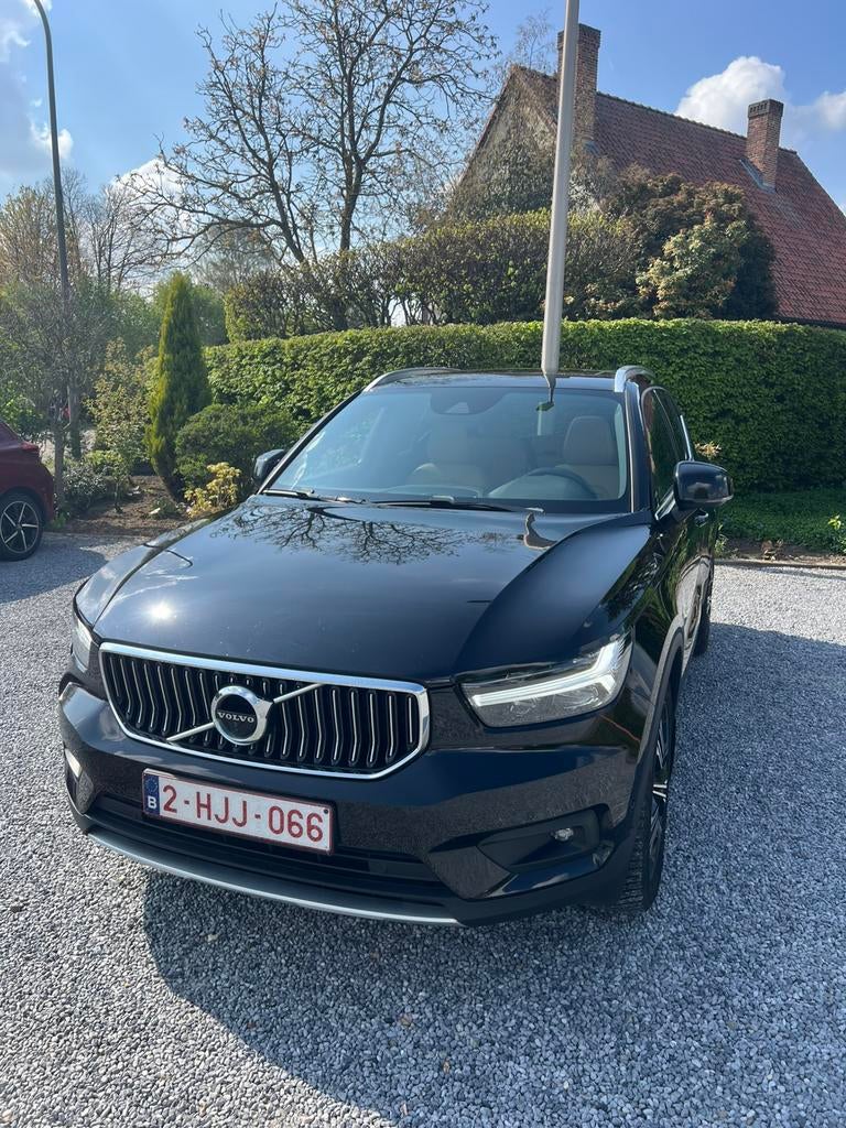 Volvo XC 40 Hybride Full Option, Auto's, Volvo, Automaat, Beige, Zwart, Leder