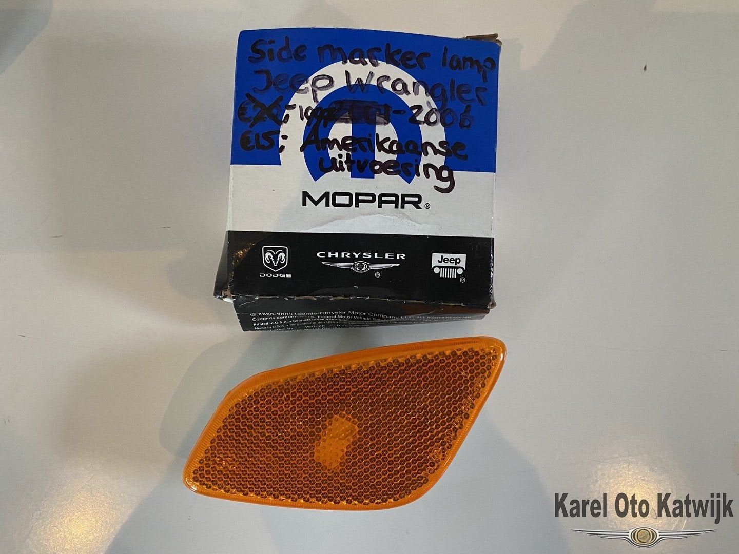 Side marker lamp Jeep Wrangler Amerikaanse uitvoering, Neuf, -, -, -