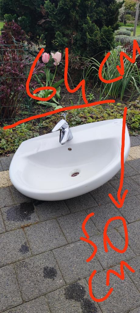 Lavabo Met Grohe Merk Kraan Alles 35€, Maison & Meubles, Maison & Meubles | Autre, Utilisé, Enlèvement