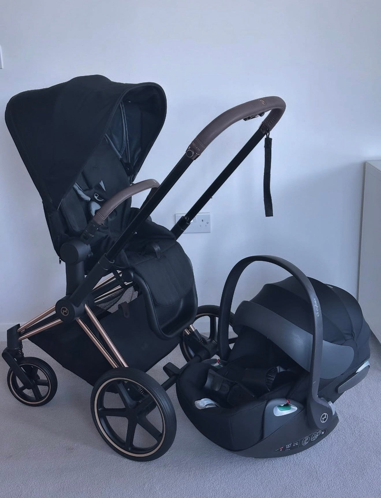 Cybex Priam luxe 4, Enfants & Bébés, Enlèvement, Comme neuf, Poussette