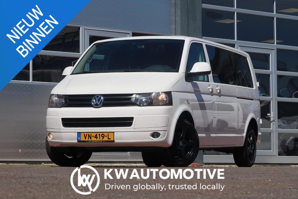 Volkswagen Transporter 2.0 TDI L2H1 2X SCHUIFDEUR/ CRUISE/ N, Auto's, Bestelwagens en Lichte vracht, Voorwielaandrijving, Stof