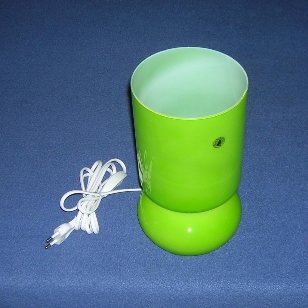 Ikea Lykta vintage tafellamp (groen), Ophalen, Zo goed als nieuw, Glas