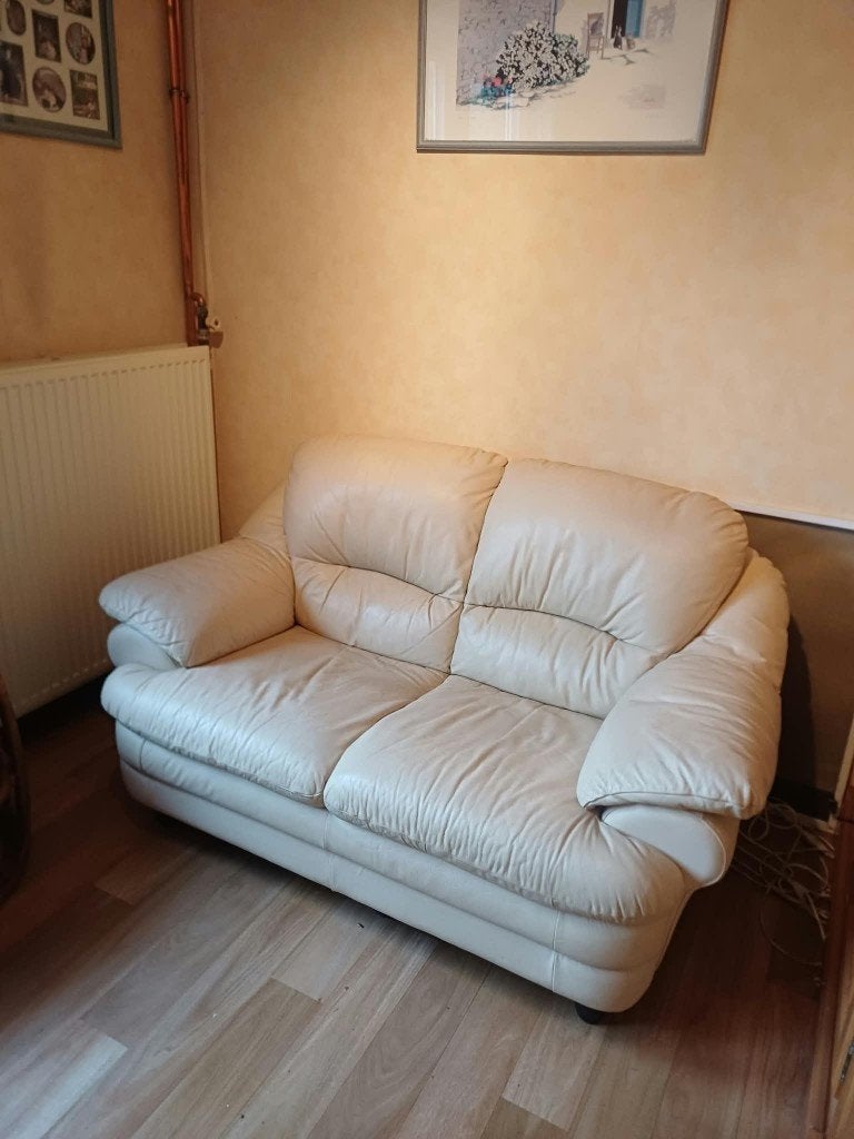 Canapé 2 places, Maison & Meubles, Moins de 75 cm, Moins de 150 cm, Banc droit, Enlèvement