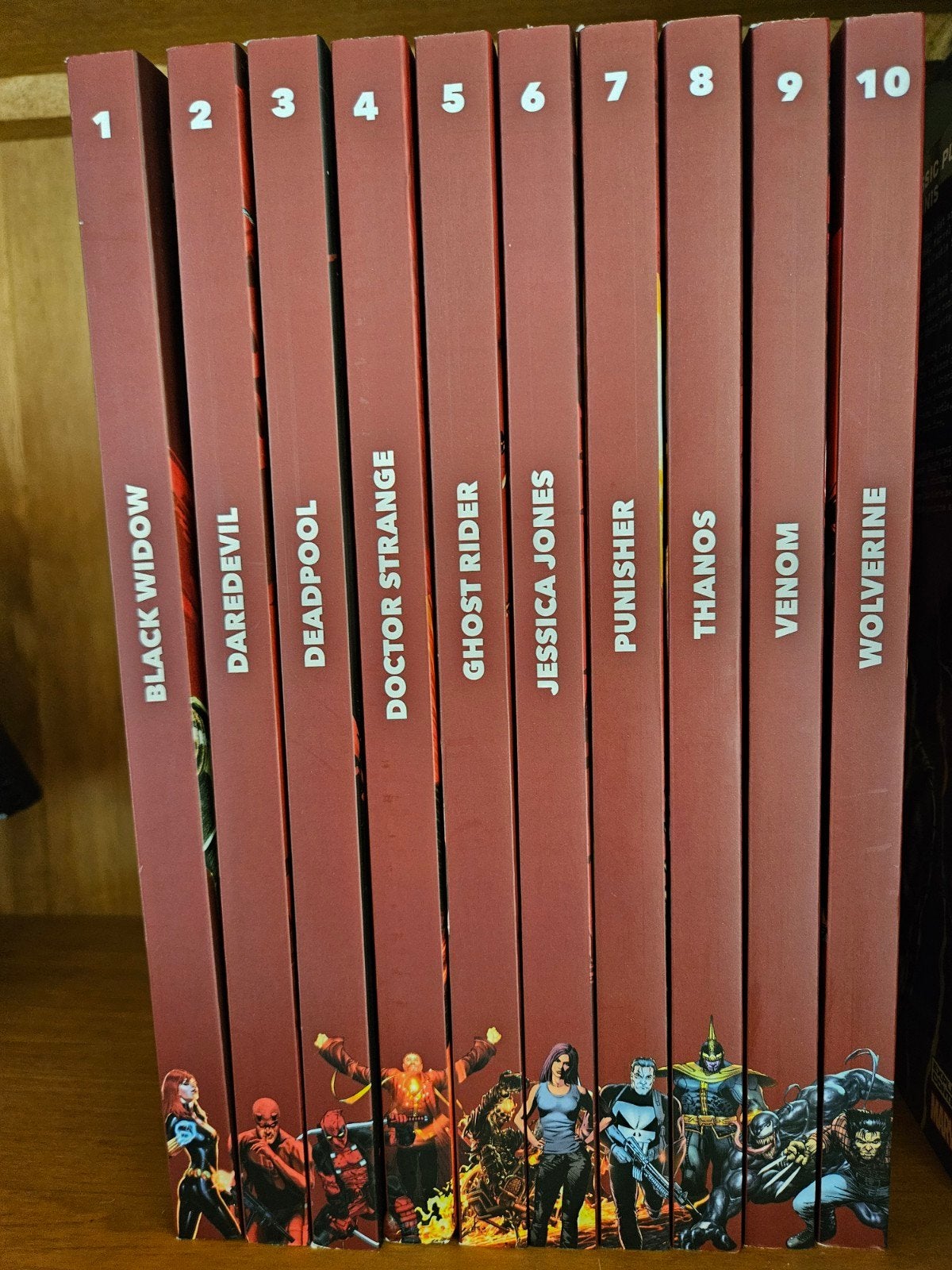 marvel strips de duistere kant collectie, Boeken, Complete serie of reeks, Ophalen, Zo goed als nieuw
