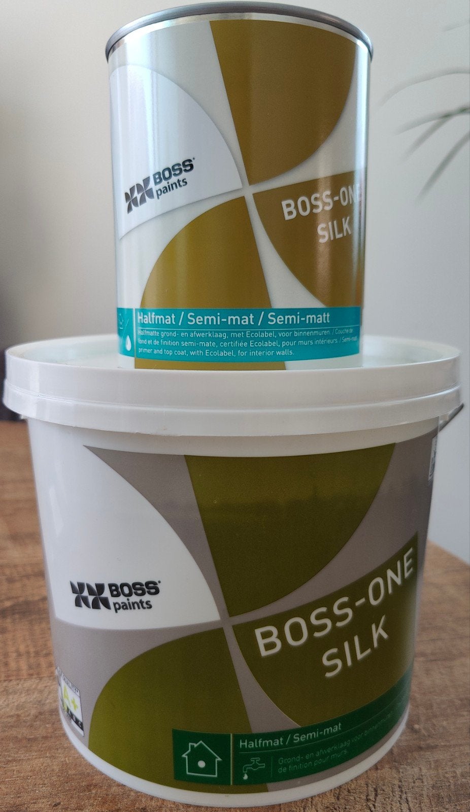 muurverf - ongeopend - licht groen, Ophalen, Nieuw, Verf, Minder dan 5 liter