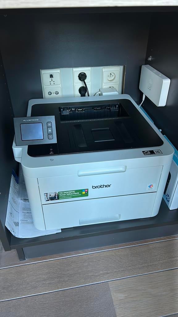 Laserprinter Brother, Computers en Software, Ophalen, Printer, Draadloos, Zo goed als nieuw