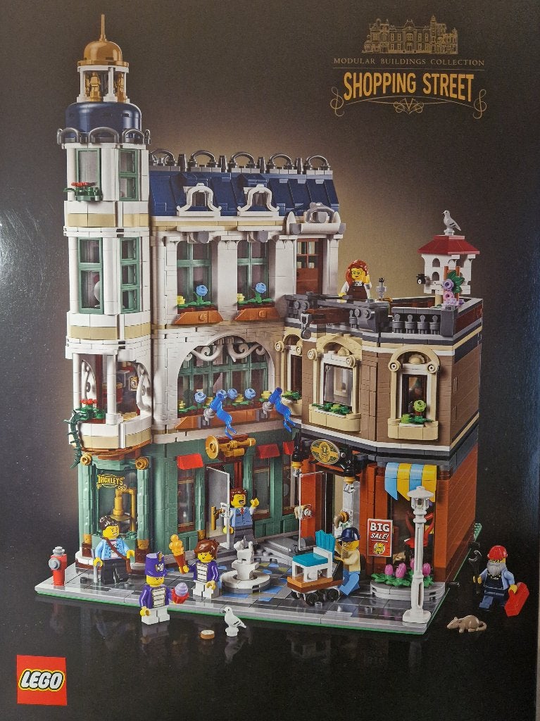 LEGO "Shopping Street" 11371 (als nieuw, zie beschrijving), Hobby & Loisirs créatifs, Enlèvement, Comme neuf