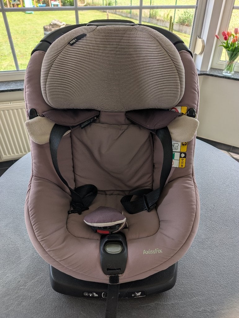 autostoel Maxi-Cosi AssixFix 360 draaibaar, Ophalen, 0 t/m 18 kg, Zo goed als nieuw, Isofix