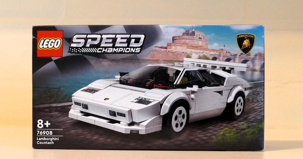 Lego 76908 Lamborghini Countach Speed Nieuw, Ophalen of Verzenden, Nieuw, Complete set, Lego