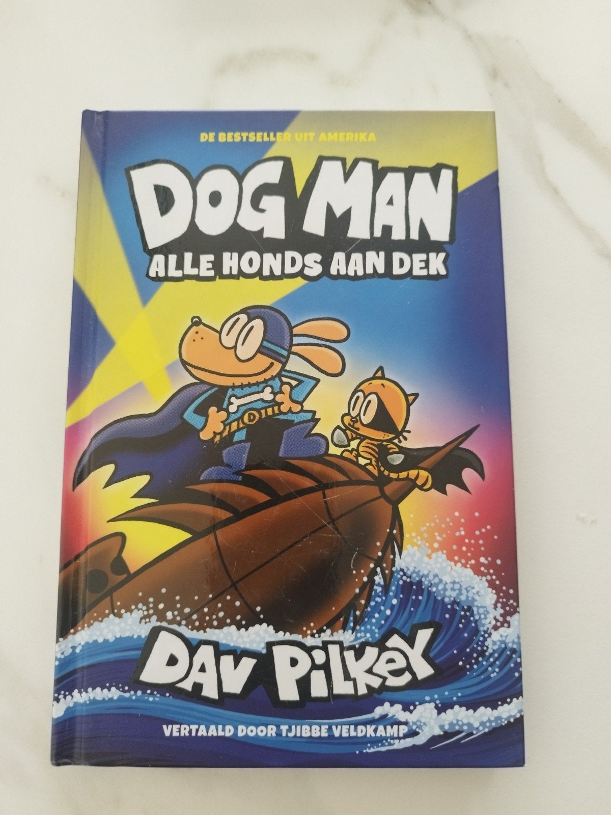 Dav Pilkey - Alle honds aan dek, Boeken, Kinderboeken | Jeugd | onder 10 jaar, Ophalen of Verzenden, Dav Pilkey