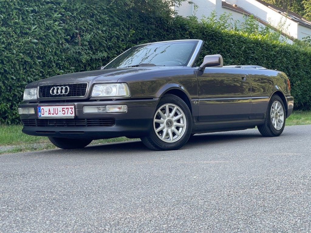 Audi Cabriolet V6 statut Oldtimer, Autos, Euro 2, Argent ou Gris, Achat, Coupé