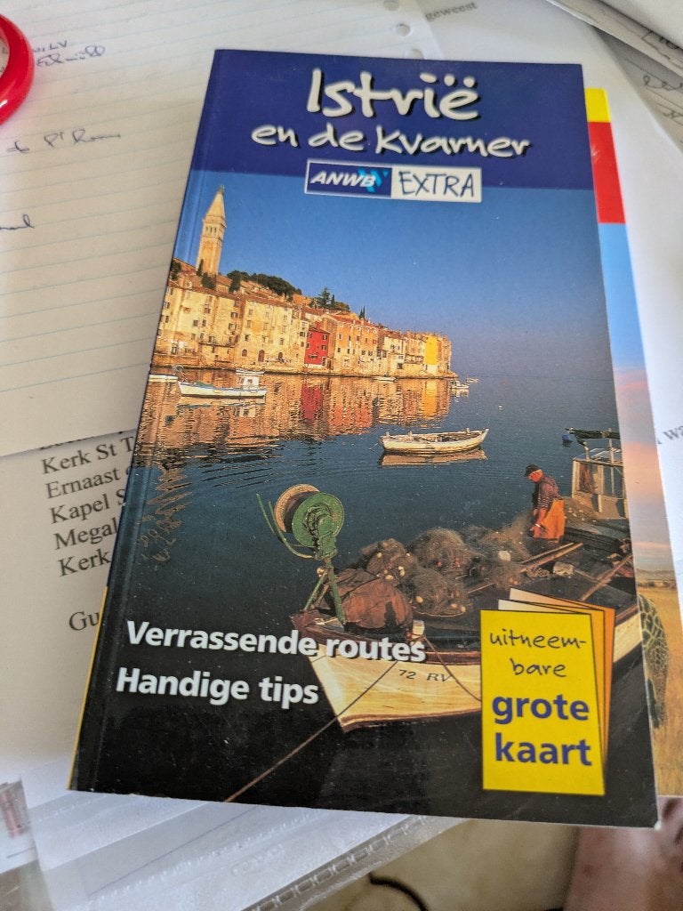 Istrië, Boeken, Reisgidsen, Ophalen of Verzenden, Zo goed als nieuw, Reisgids of -boek, ANWB