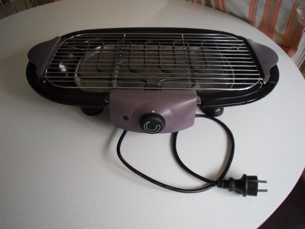 Grill électrique 2000 W., Enlèvement, Utilisé, Gril de table