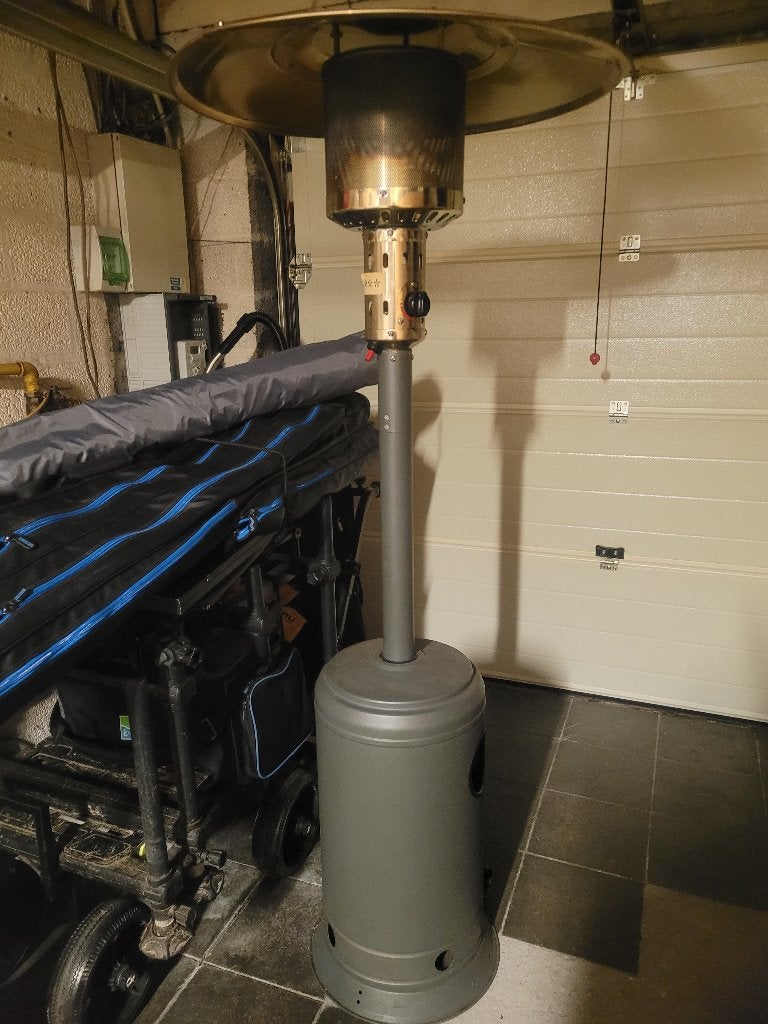 Terrasverwarmer, Jardin & Terrasse, Enlèvement, Comme neuf, Gaz, Sol