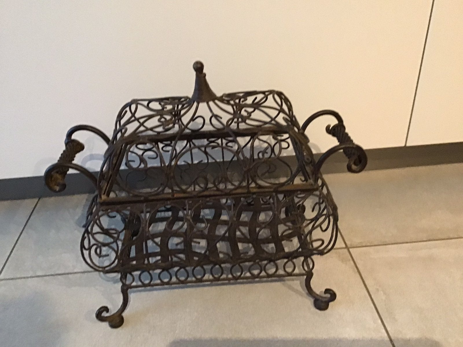 Déco très originale en fer forgé, Maison & Meubles, Enlèvement, Comme neuf