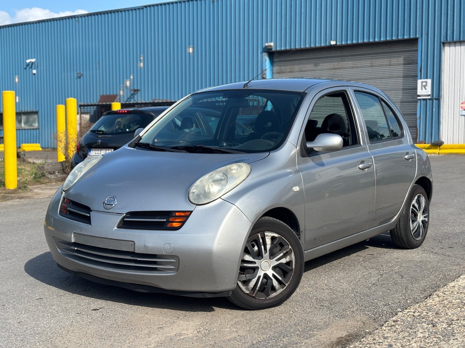 NISSAN Micra 03-2004 AIRCO 143.000km 1.3 essence, Argent ou Gris, Achat, Entreprise, Boîte manuelle
