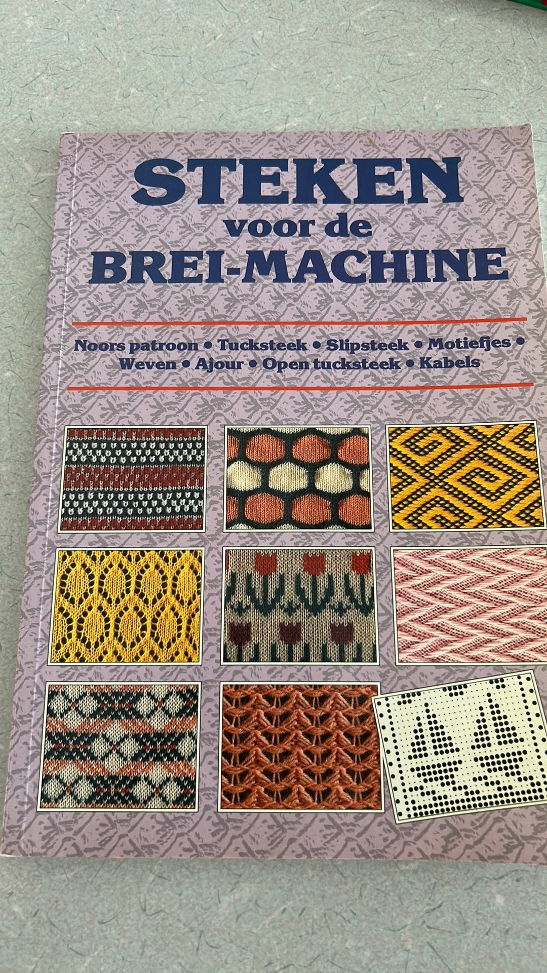 Steken voor de brei-machine, Enlèvement ou Envoi, Utilisé, Tricot, Patron ou Livre