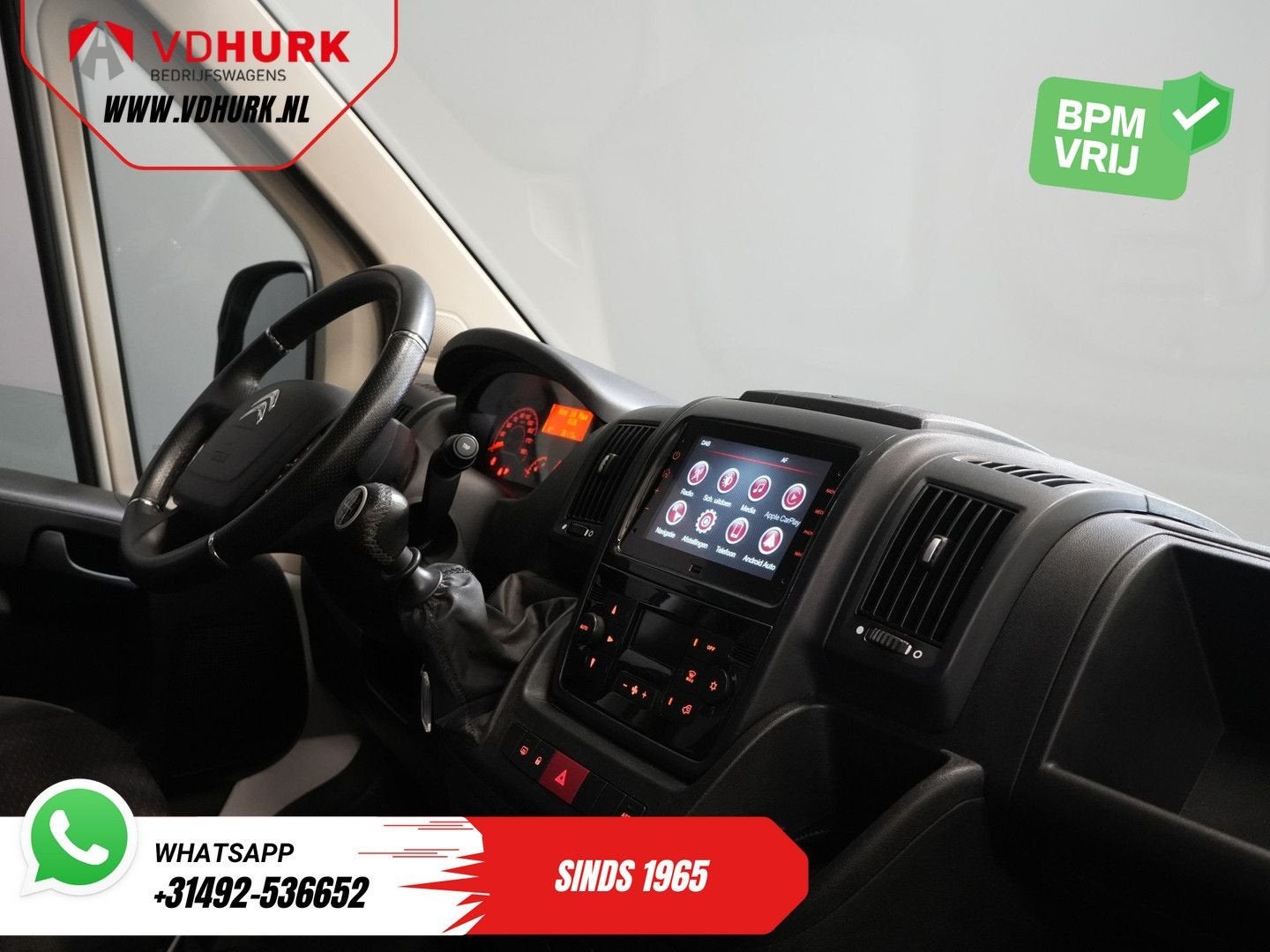 Citroën Jumper 2.2 HDI 120 pk L2H2 Carplay/ Navi/ Climate/ C, Autos, Achat, Entreprise, Citroën, Boîte manuelle