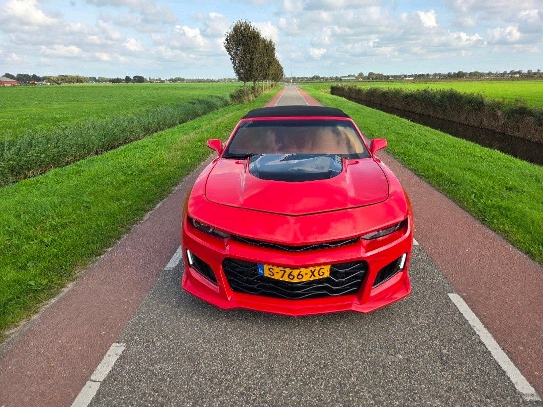 Chevrolet Camaro 3.6 V6 328 CV CABRIOLET RS LS1 HUD CAM EN C, Autos, Achat, 3598 cm³, Entretenue par le concessionnaire, Noir