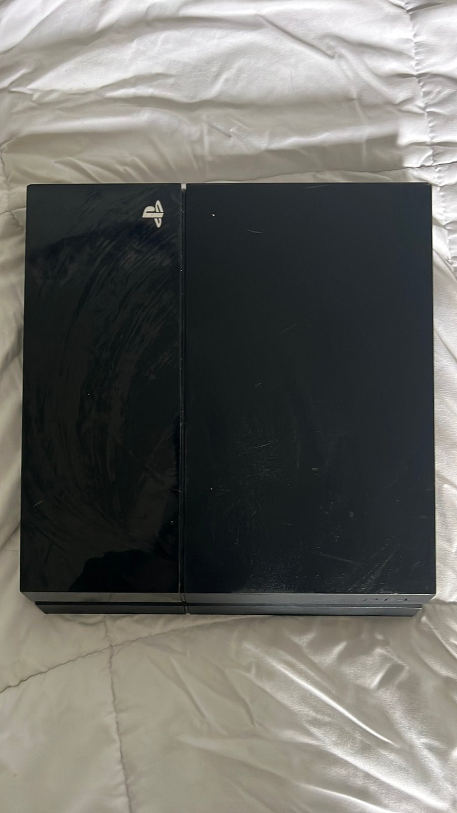Playstation 4 Fat zwart, Games en Spelcomputers, Ophalen, Zonder controller, Original, 500 GB