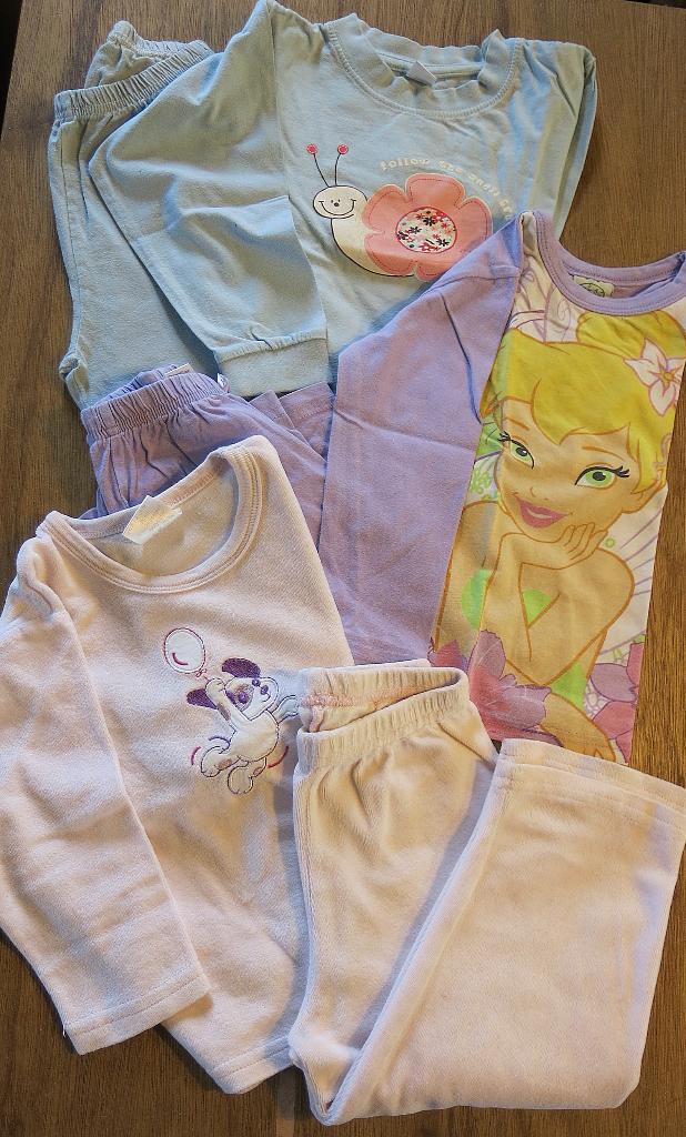 Lot de 3 pyjamas, excellent état, 2 ans (92), 5 euros, Gebruikt, Meisje, Ophalen of Verzenden, Nacht- of Onderkleding