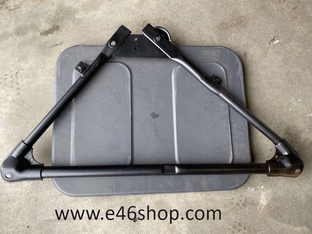 SUBFRAME DRIEHOEK BMW E46 GESTRAALD EN GECOAT, Autos : Pièces & Accessoires, Suspension & Châssis, BMW, Utilisé, Enlèvement ou Envoi
