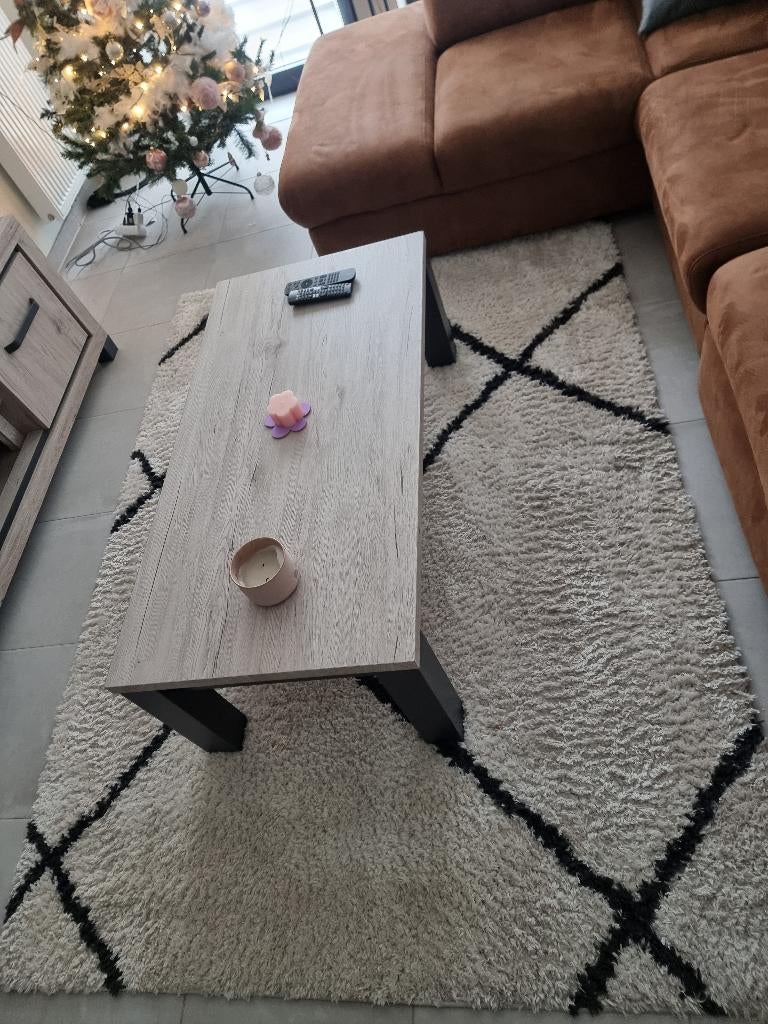Salontafel, Huis en Inrichting, Ophalen, Zo goed als nieuw, Minder dan 50 cm, Rechthoekig