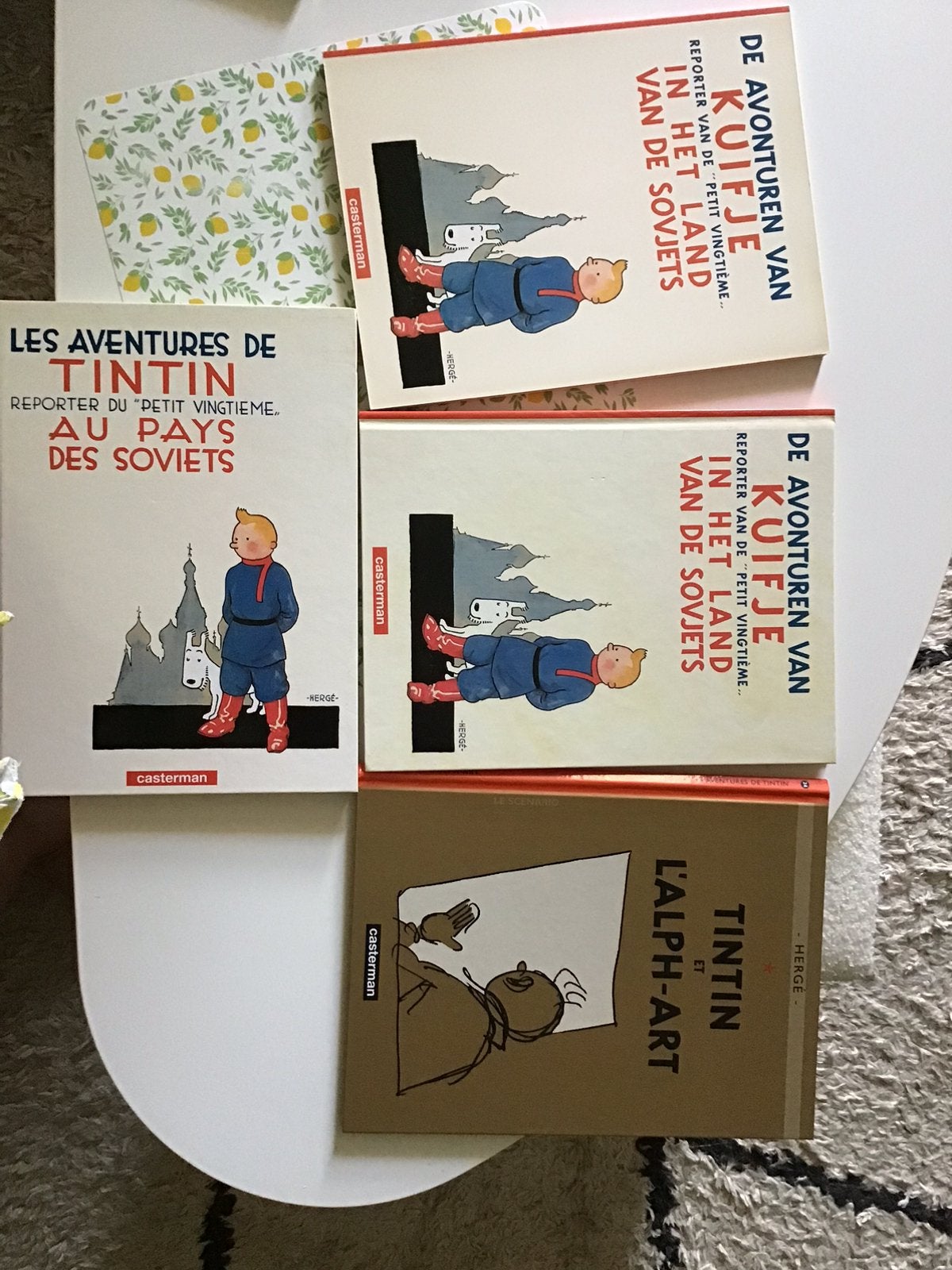 Zeldzame editie van Kuifje Tintin strip albums, Boeken, Ophalen of Verzenden, Zo goed als nieuw