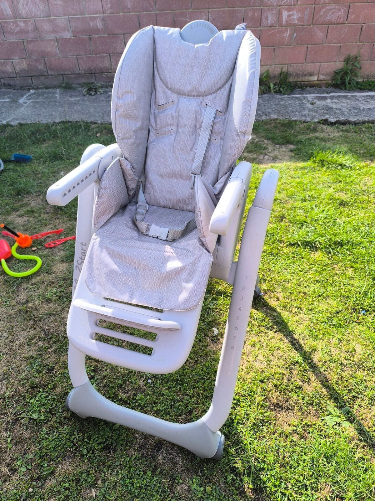 Chaise haute Polly 2 start, Enfants & Bébés, Enlèvement, Utilisé, Autres marques, Avec ceinture(s)