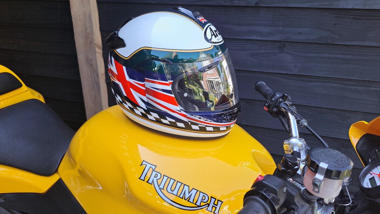 Top Speed Triple en T595., Sportuitlaat, Occasion, 3 cilinders, Particulier
