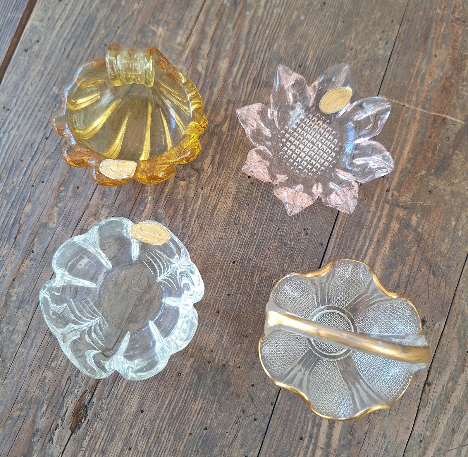 glazen bloemen Murano, Ophalen of Verzenden
